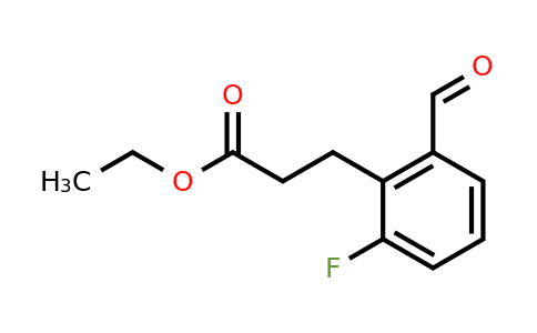 1804046-22-7 | Ethyl 2-fluoro-6-formylphenylpropanoate