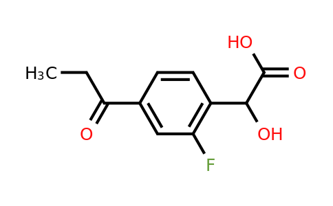 1804046-34-1 | 2-Fluoro-4-propionylmandelic acid