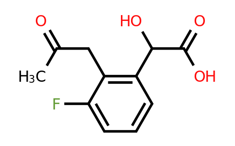 1804046-71-6 | 3-Fluoro-2-(2-oxopropyl)mandelic acid