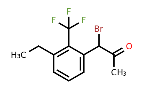 1804047-43-5 | 1-Bromo-1-(3-ethyl-2-(trifluoromethyl)phenyl)propan-2-one