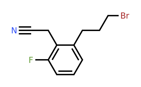 1804047-55-9 | 2-(3-Bromopropyl)-6-fluorophenylacetonitrile