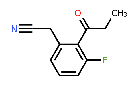 1804048-07-4 | 3-Fluoro-2-propionylphenylacetonitrile