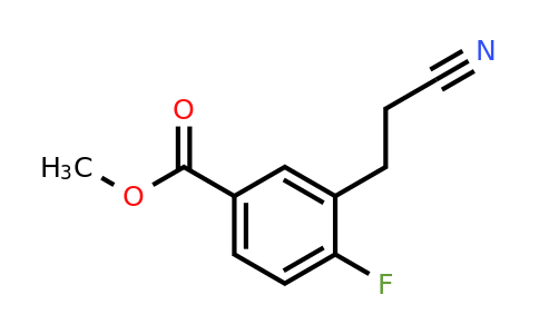 1804048-91-6 | Methyl 3-(2-cyanoethyl)-4-fluorobenzoate