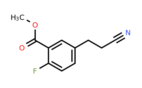 1804049-05-5 | Methyl 5-(2-cyanoethyl)-2-fluorobenzoate