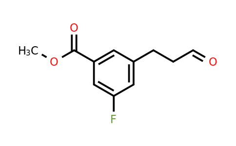1804049-30-6 | Methyl 3-fluoro-5-(3-oxopropyl)benzoate