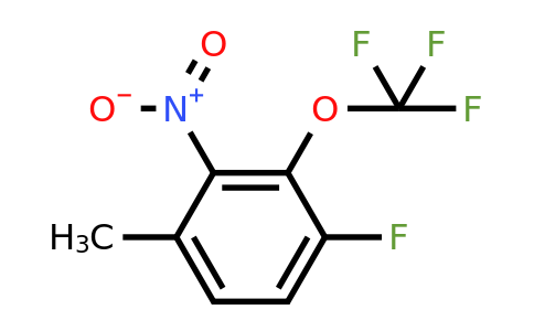 1804049-39-5 | 4-Fluoro-2-nitro-3-(trifluoromethoxy)toluene