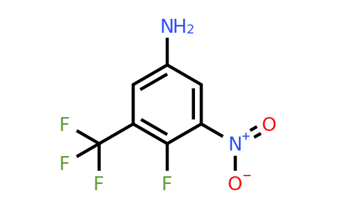 1804049-57-7 | 4-Fluoro-3-nitro-5-(trifluoromethyl)aniline