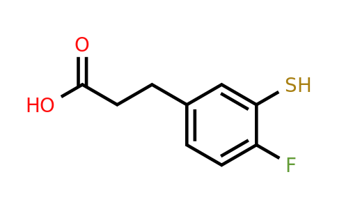 1804050-07-4 | 4-Fluoro-3-mercaptophenylpropanoic acid