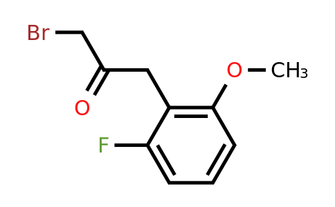 1804051-32-8 | 1-Bromo-3-(2-fluoro-6-methoxyphenyl)propan-2-one