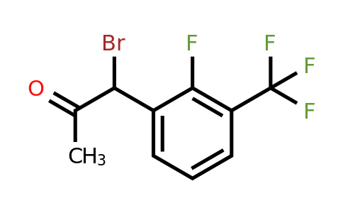 1-Bromo-1-(2-fluoro-3-(trifluoromethyl)phenyl)propan-2-one