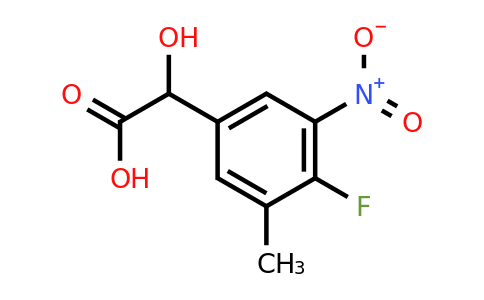 1804052-19-4 | 4-Fluoro-3-methyl-5-nitromandelic acid