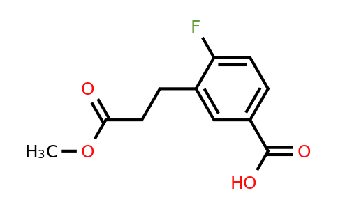 1804052-76-3 | Methyl 5-carboxy-2-fluorophenylpropanoate