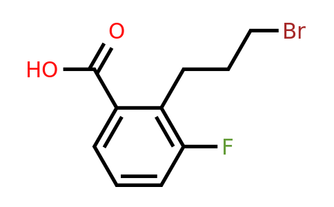 1804052-80-9 | 2-(3-Bromopropyl)-3-fluorobenzoic acid