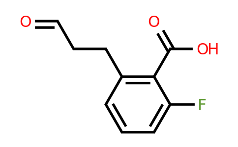 1804052-95-6 | 2-Fluoro-6-(3-oxopropyl)benzoic acid