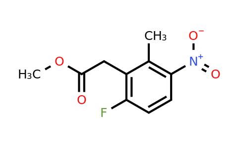 1804053-02-8 | Methyl 6-fluoro-2-methyl-3-nitrophenylacetate