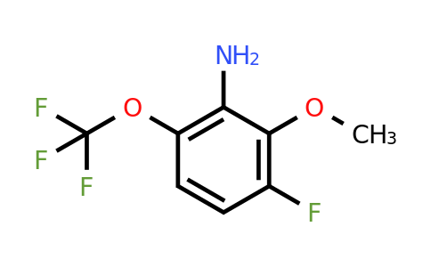 1804054-32-7 | 3-Fluoro-2-methoxy-6-(trifluoromethoxy)aniline