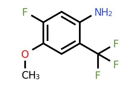 1804054-48-5 | 5-Fluoro-4-methoxy-2-(trifluoromethyl)aniline