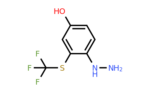 1804055-95-5 | 4-Hydrazinyl-3-(trifluoromethylthio)phenol