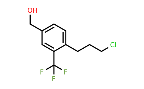 1804058-51-2 | 4-(3-Chloropropyl)-3-(trifluoromethyl)benzylalcohol