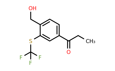 1804059-88-8 | 4-Propionyl-2-(trifluoromethylthio)benzylalcohol