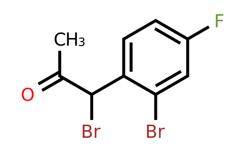 1804064-77-4 | 1-Bromo-1-(2-bromo-4-fluorophenyl)propan-2-one