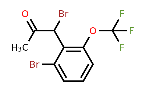 1804065-71-1 | 1-Bromo-1-(2-bromo-6-(trifluoromethoxy)phenyl)propan-2-one