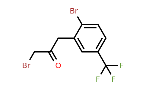 1804066-20-3 | 1-Bromo-3-(2-bromo-5-(trifluoromethyl)phenyl)propan-2-one