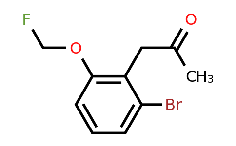 1804067-01-3 | 1-(2-Bromo-6-(fluoromethoxy)phenyl)propan-2-one
