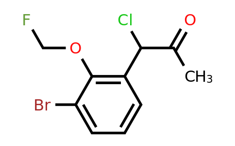 1804067-16-0 | 1-(3-Bromo-2-(fluoromethoxy)phenyl)-1-chloropropan-2-one