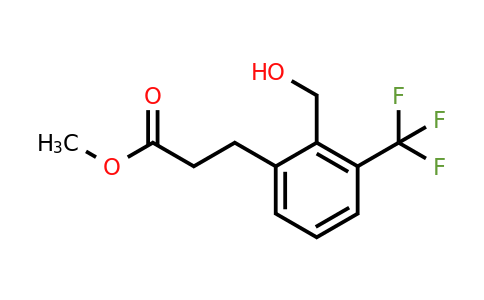 1804067-69-3 | Methyl 3-(2-(hydroxymethyl)-3-(trifluoromethyl)phenyl)propanoate