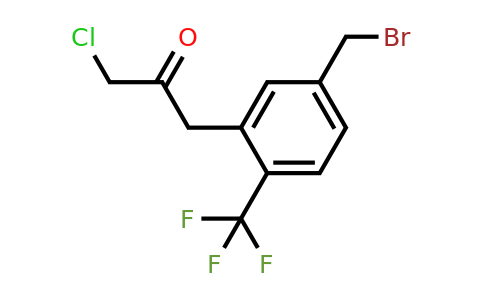 1804068-01-6 | 1-(5-(Bromomethyl)-2-(trifluoromethyl)phenyl)-3-chloropropan-2-one
