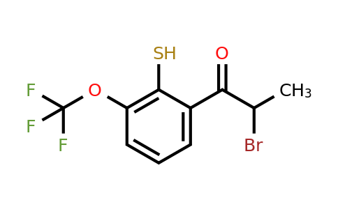 1804070-67-4 | 2-(2-Bromopropanoyl)-6-(trifluoromethoxy)thiophenol