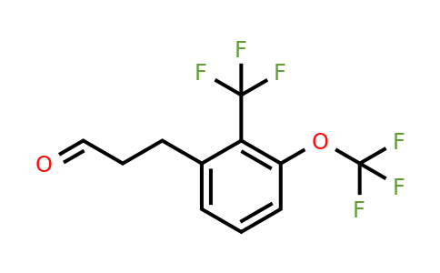 1804070-75-4 | 3-(3-(Trifluoromethoxy)-2-(trifluoromethyl)phenyl)propanal