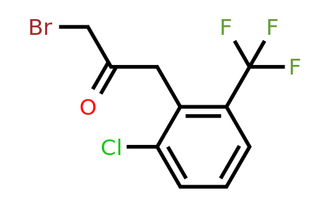 1804071-05-3 | 1-Bromo-3-(2-chloro-6-(trifluoromethyl)phenyl)propan-2-one