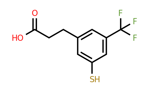 1804071-30-4 | 3-(3-Mercapto-5-(trifluoromethyl)phenyl)propanoic acid