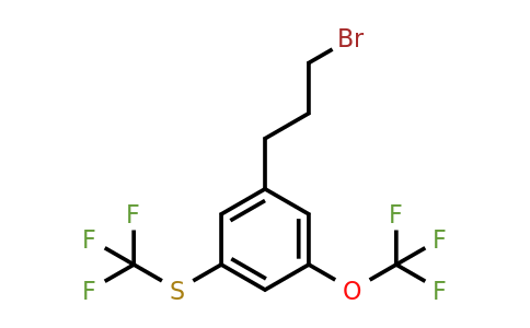 1804071-48-4 | 1-(3-Bromopropyl)-3-(trifluoromethoxy)-5-(trifluoromethylthio)benzene