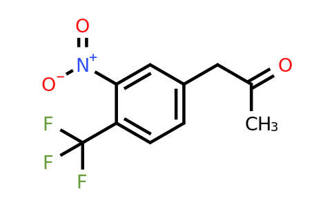 1804071-87-1 | 1-(3-Nitro-4-(trifluoromethyl)phenyl)propan-2-one