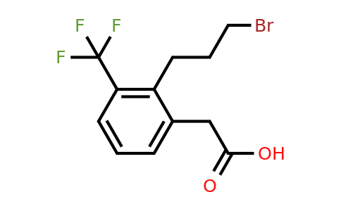 1804071-93-9 | 2-(3-Bromopropyl)-3-(trifluoromethyl)phenylacetic acid