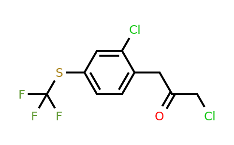 1804072-04-5 | 1-Chloro-3-(2-chloro-4-(trifluoromethylthio)phenyl)propan-2-one