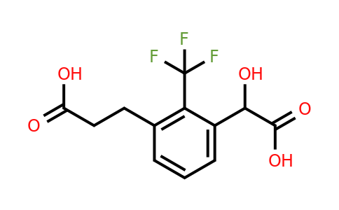 1804072-68-1 | 3-(2-Carboxyethyl)-2-(trifluoromethyl)mandelic acid