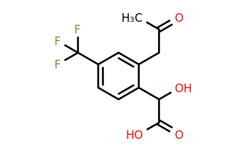 1804072-91-0 | 2-(2-Oxopropyl)-4-(trifluoromethyl)mandelic acid