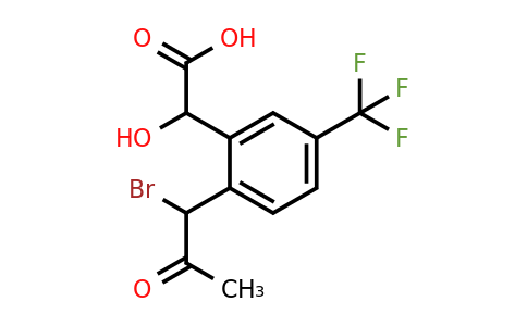 1804072-99-8 | 2-(1-Bromo-2-oxopropyl)-5-(trifluoromethyl)mandelic acid
