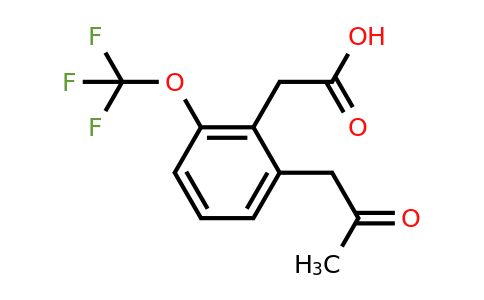 1804073-08-2 | 2-(2-Oxopropyl)-6-(trifluoromethoxy)phenylacetic acid