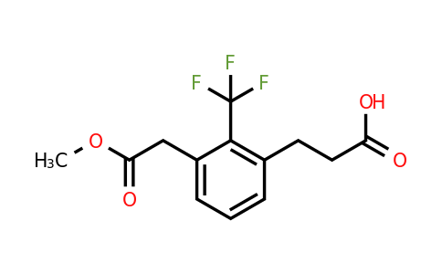 1804073-11-7 | Methyl 3-(2-carboxyethyl)-2-(trifluoromethyl)phenylacetate