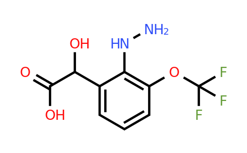 1804073-41-3 | 2-Hydrazinyl-3-(trifluoromethoxy)mandelic acid