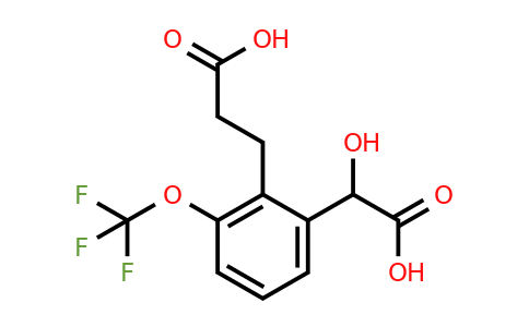1804073-50-4 | 2-(2-Carboxyethyl)-3-(trifluoromethoxy)mandelic acid