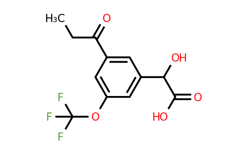 1804073-87-7 | 3-Propionyl-5-(trifluoromethoxy)mandelic acid