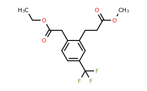 1804073-97-9 | Ethyl 2-(3-methoxy-3-oxopropyl)-4-(trifluoromethyl)phenylacetate