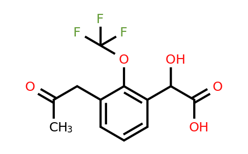 1804074-02-9 | 3-(2-Oxopropyl)-2-(trifluoromethoxy)mandelic acid