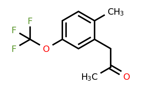 1804074-59-6 | 2-(2-Oxopropyl)-4-(trifluoromethoxy)toluene